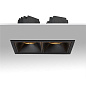ART-SQ-180x2 LED светильник встраиваемый полуповоротный Downlight   -  Встраиваемые светильники 